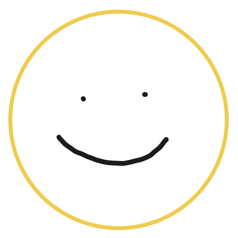 Smiley face icon.